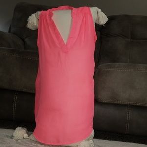 Pink Sleeveless top